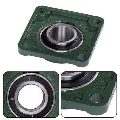 Solid Spare 10× UCF209-28 1-3/4" Bore Pillow Block Flange Bearing 4 Bolt Solid Base