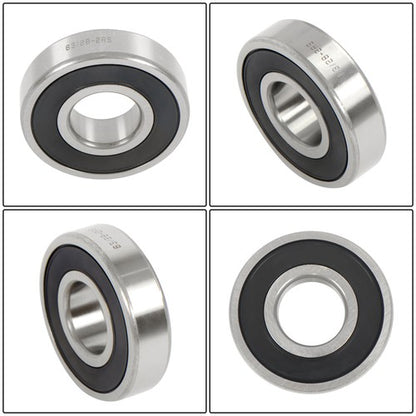 Solid Spare 4Pcs 63/28-2RS Bearings 28×68×18mm Double Rubber Seals Deep Groove Ball Bearing