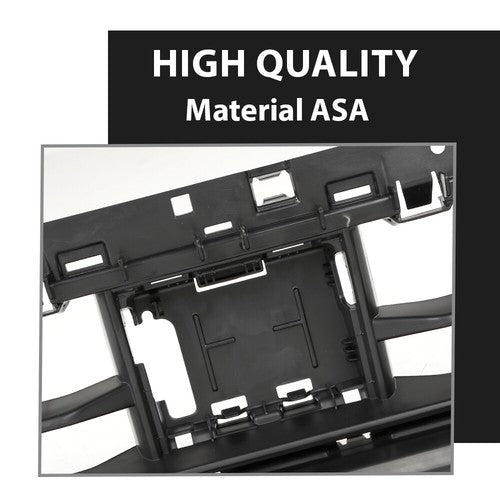 Solid Spare Fit For 2019-2024 Audi Q3 w/o S-Line Front Center Lower Bumper Cover Grille Trim