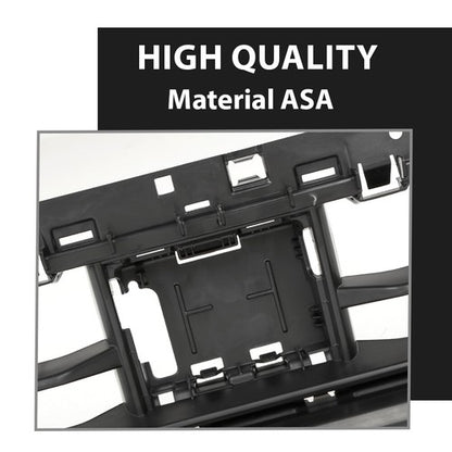 Solid Spare Fit For 2019-2024 Audi Q3 w/o S-Line Front Center Lower Bumper Cover Grille Trim