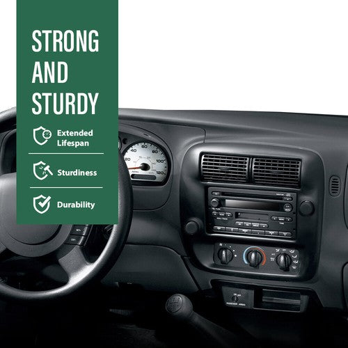 Solid Spare Center Dashboard Dash Radio Panel Fit For 1997-06 Ford Ranger 1997-01 Explorer