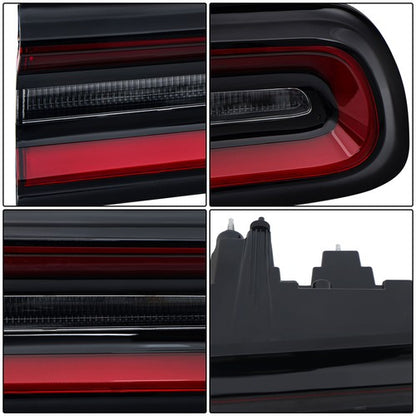 Solid Spare Right Passenger Side Rear Tail Light Brake Lamp For Dodge Challenger 2015-2023