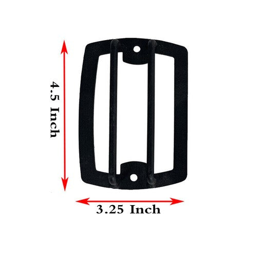 For 1987-1996 Jeep Wrangler YJ Front Bumper Turn Signal Light Guard Cover Side