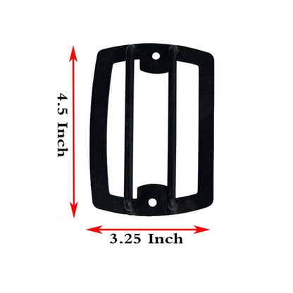 For 1987-1996 Jeep Wrangler YJ Front Bumper Turn Signal Light Guard Cover Side