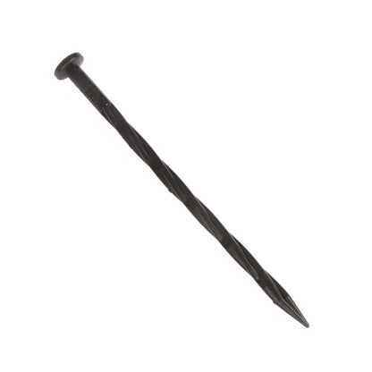 Solid Spare 300 Pcs 8 Inch Spiral Pointed Garden Stakes For Landscape Edging Weed Barrier