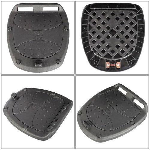 Solid Spare 32L Motorcycle Tour Tail Box Top Lock Scooter Trunk Luggage Storage Carrier Case