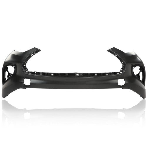 Solid Spare Front Bumper Cover Black Fit For 2020-2022 Toyota Highlander L LE XLE