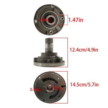 Solid Spare For Case 580C/D/E/K 580C 580D 580E 580K Transmission Pump137093A1 L30488