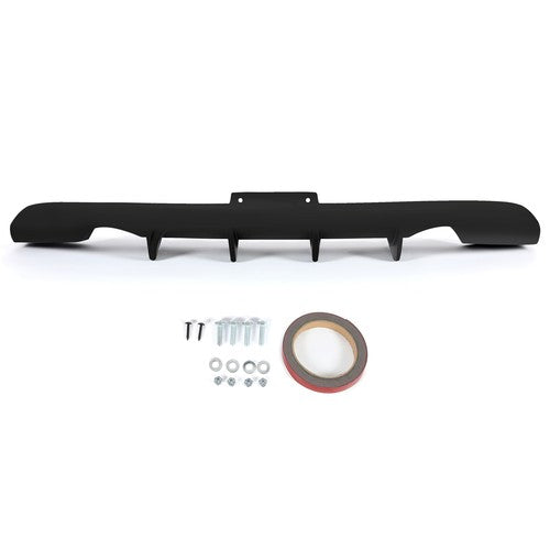 Solid Spare Rear Lower Bumper JDM Style Diffuser Lip For 03-07 Infiniti G35 2DR Coupe Black