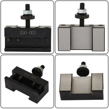 Solid Spare 4Pcs OXA #1 Quick Change Turning & Facing Lathe Tool Post Holder OXA 250-001 New