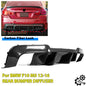 Solid Spare Rear Diffuser Carbon Fiber Color Fits 12-16 BMW 5 Series F10 M5 DTM Style