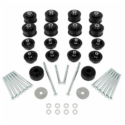 Solid Spare Fit For Ford F250 F350 Super Duty 2WD 4WD 2008-2016 Body Mount Bushing Kit