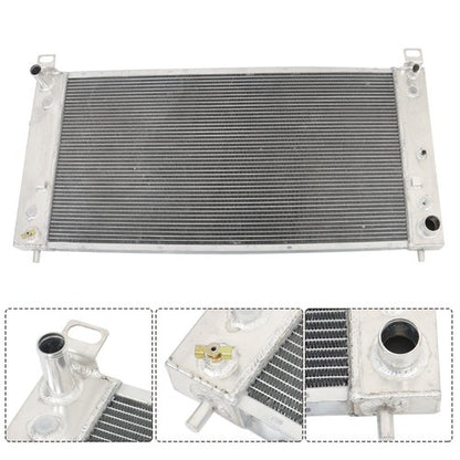 Solid Spare For Chevrolet Avalanche 2007 2008 2009 2010-2013 CU2370 Aluminum 3 Row Radiator