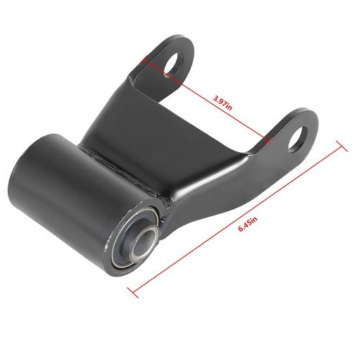 Solid Spare Fit For Dodge Ram 2500 3500 Truck Series Pair of Rear Leaf Spring Shackle Kit