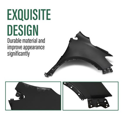 Solid Spare Fender Front Left Driver Side 95031571 GM1240382 Fit For 2013-2016 Buick Encore