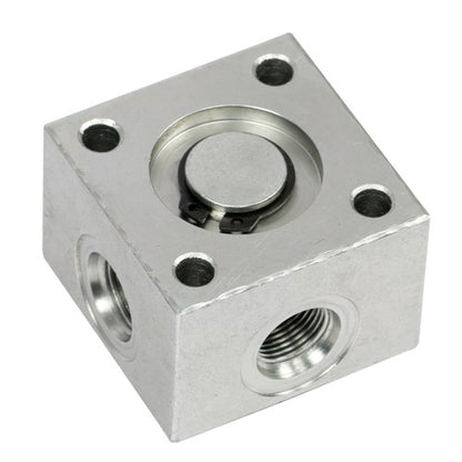 Solid Spare 2 Three Way Diverter Valves for 1-2 ton Chinese Mini Excavator w/ Quick Connects