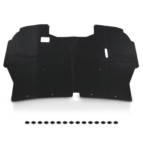 Solid Spare Hood Insulation Pad Heat Shield Fit For 1992-1997 Ford F-150 F-250 F-350 Front