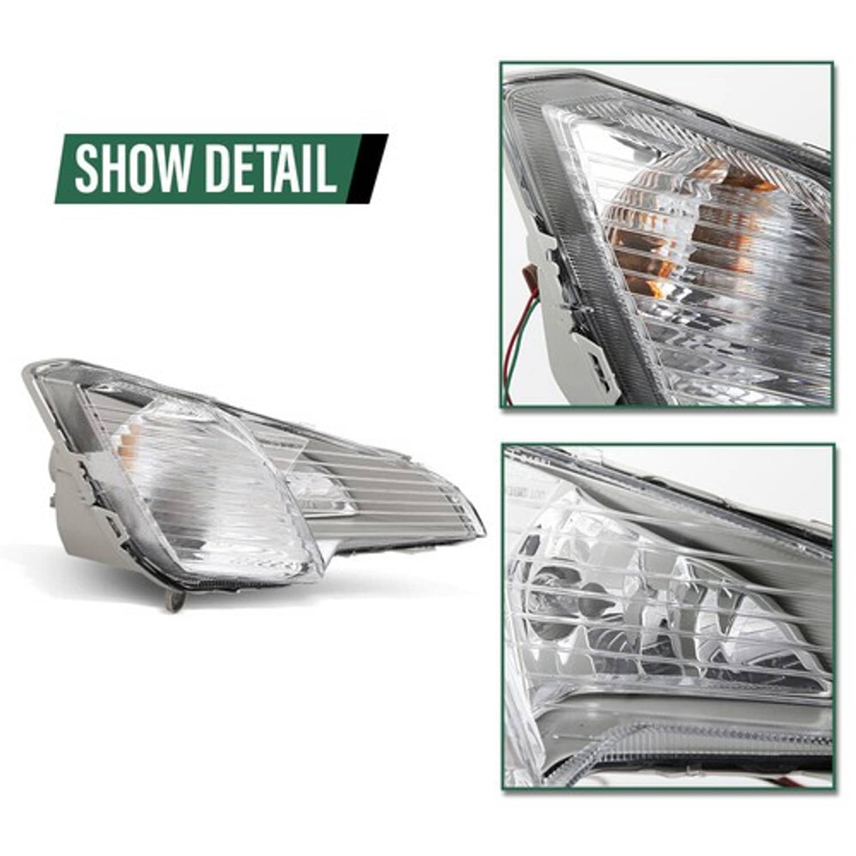 Solid Spare Fit For 2018-2022 Ford EcoSport Front Bumper Fog Light Driving Lamp Right Side
