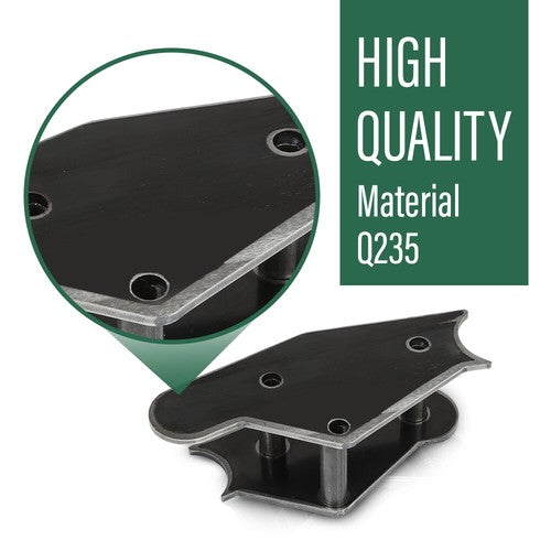 Solid Spare IFS Steering Box Mount For Toyota SAS Solid Axle Swap Rock Crawler High Steer
