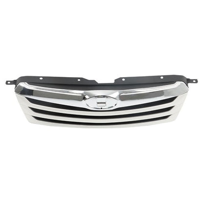 Solid Spare Silver Mesh New Front Grille Bumper Upper Plastic For Subaru Outback 2010-2012