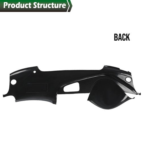 Solid Spare Fit For 2004-2008 Acura TL Sedan Front Upper Dash Board Cover Cap Light Gray