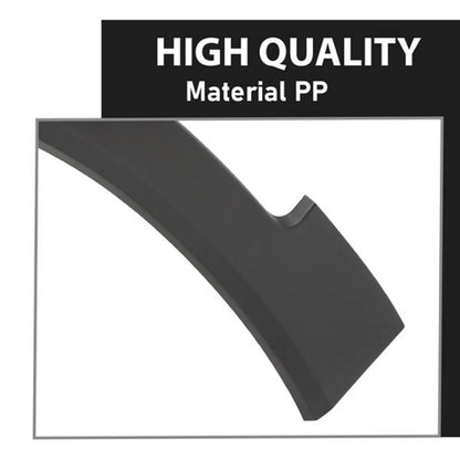 Solid Spare Rear Right Fender Flare Wheel Molding Front Section Fit For 19-23 Jeep Cherokee