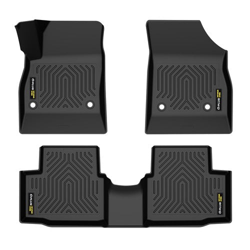 Solid Spare Fit For 2016-2019 Chevrolet Cruze All Weather TPE Floor Mats Protection Liners