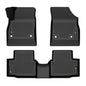 Solid Spare Fit For 2016-2019 Chevrolet Cruze All Weather TPE Floor Mats Protection Liners