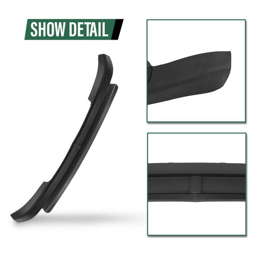 Solid Spare Fit For 2011-2015 Ford Explorer Front Bumper Lower Valance / Air Deflector