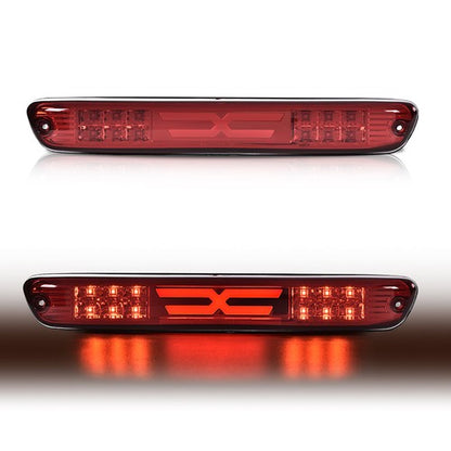 Solid Spare Fit For 04-12 Chevy Colorado/GMC Canyon LED 3rd Brake Light Cargo Lamp Red