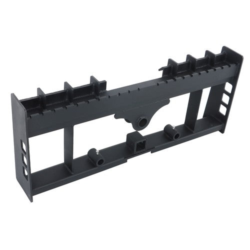 Solid Spare Heavy-Duty Pallet Fork Frame W Receiver Hitch & Spear Sleeves Skid Steer 4000lb