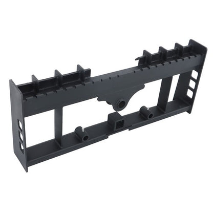 Solid Spare Heavy-Duty Pallet Fork Frame W Receiver Hitch & Spear Sleeves Skid Steer 4000lb