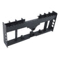 Solid Spare Heavy-Duty Pallet Fork Frame W Receiver Hitch & Spear Sleeves Skid Steer 4000lb