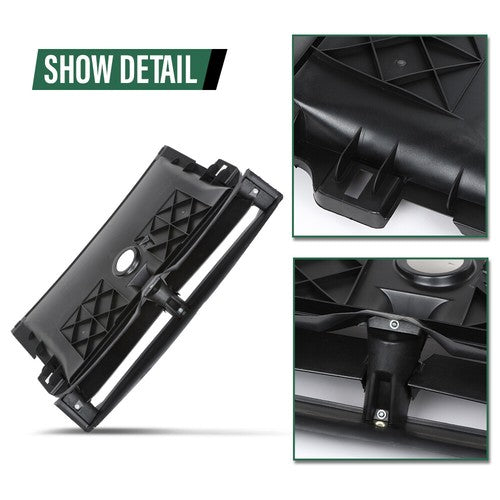 Solid Spare Fit For 2021-2022 Tesla Model 3 Cooling Radiator Active Grille Shutter Assembly