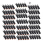 Solid Spare 105 Pieces Titanium and HCS Oscillating Saw Blades for Wood Metal Cutting