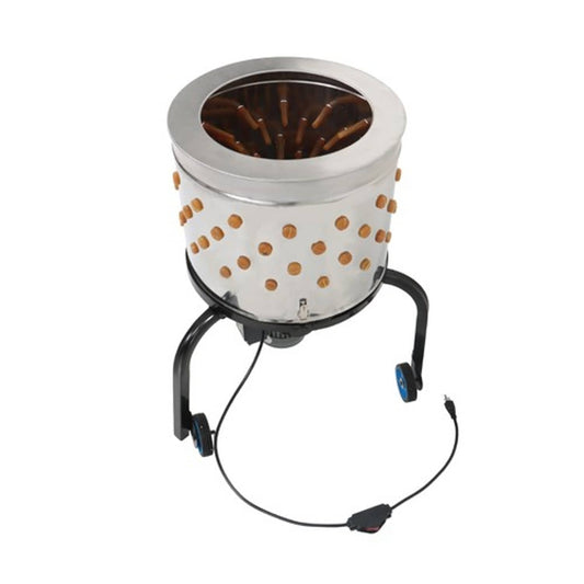 Solid Spare Chicken Plucker Machine 280RPM 120V 60Hz ?19.7 x H15.5 in /?501 x H393mm