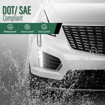 Solid Spare Fit For 2017-2020 Cadillac XT5 LED DRL Cornering Lamp Fog Light Left+Right Side