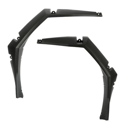 Solid Spare Front Left Right side Black Fender Flare For Polaris RZR 800 2009-2017