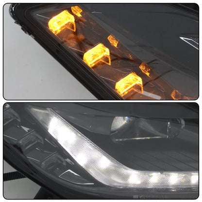 Solid Spare HID W/Ballast Fit For Chevrolet Corvette 2014-2019 Right Headlight Black Housing