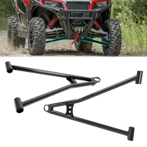 Solid Spare For Polaris General 1000 & RZR 900 LH&RH Front Lower Black Control Arm 2PCS