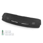 Solid Spare Fit For 1984-1992 Chevrolet Camaro TPE Dash Board Cover Overlay Cap Black