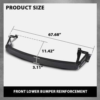 Solid Spare Front Lower Bumper Reinforcement Impact Bar Fit For 10-16 Cadillac SRX GM1007111