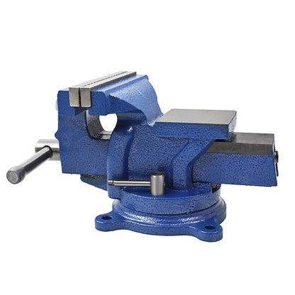 Solid Spare Base Table Top Clamp Heavy Duty 5" Bench Vise with Anvil Swivel Locking