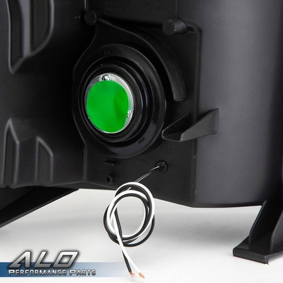 Solid Spare Fit For 2007-2014 Chevy Silverado LED DRL Strip Clear Black Headlights Headlamps