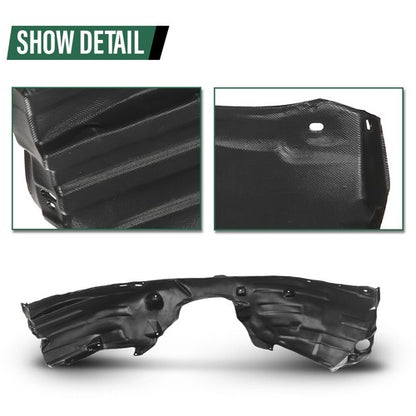 Solid Spare Front Fender Liner Splash Shield LH Side Fit For 2018 2019 2020 Toyota Camry