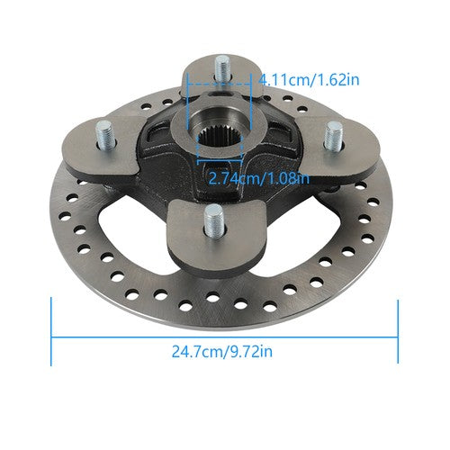 Solid Spare NEW Front/Rear Wheel Hub Rotor Studs for 2014-2017 POLARIS RZR XP 1000