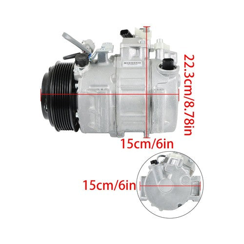 Solid Spare For Toyota 2011-18 Lexus 2010-18 3.5L V6 CO 29042C A/C Compressor W/ Clutch
