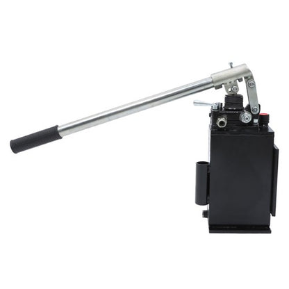 Solid Spare Hydraulic piston hand pump with valve for double acting cylinder 2.7 CID 3 Quart