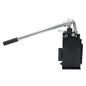 Solid Spare Hydraulic piston hand pump with valve for double acting cylinder 2.7 CID 3 Quart