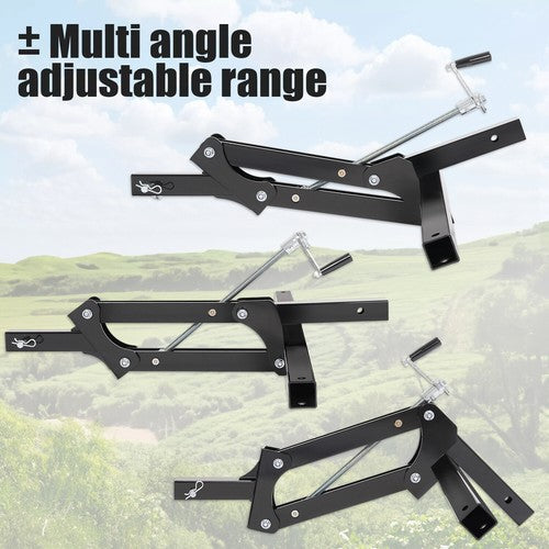 Solid Spare 50" Manual Implement 1-Point Lift For Tractor Universal Tow Behind 2'' Receiver